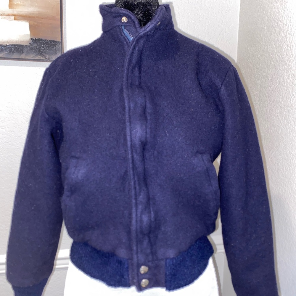 Women’s LLBean Navy bomber Jacket
